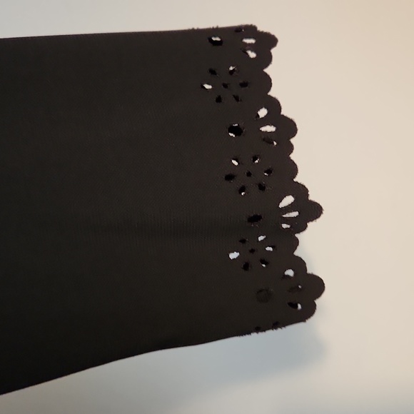 Ann Taylor soft black blouse - Picture 3 of 4